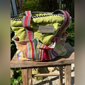 Lime Green Mackenzie-Childs purse/tote